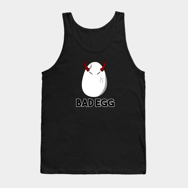 Bad Egg Tank Top by somebodie